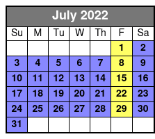 Myrtle Waves Water Park July Schedule