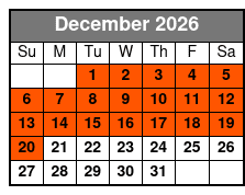 Ripley's Aquarium Myrtle Beach December Schedule