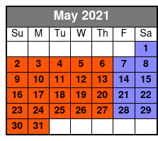 WonderWorks All Access May Schedule