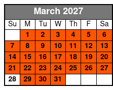 Wheels of Yesteryear March Schedule