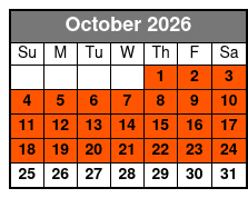 Myrtle Beach Dolphin Sightseeing Cruises October Schedule