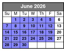 Myrtle Beach Deep Sea Fishing June Schedule