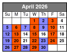 Myrtle Beach Deep Sea Fishing April Schedule