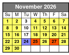 Myrtle Beach Deep Sea Fishing November Schedule