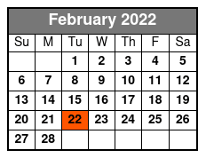 Elvis Live in Myrtle Beach February Schedule