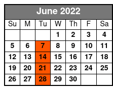 Elvis Live in Myrtle Beach June Schedule