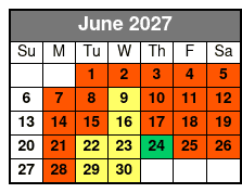 Le Grand Cirque Presents MAXIMUM VELOCITY Myrtle Beach   June Schedule