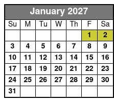 Le Grand Cirque Presents MAXIMUM VELOCITY Myrtle Beach January Schedule