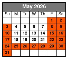 Family Kingdom Amusement Park May Schedule