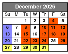 Charles Bach International Illusionist The Wonders of Christmas  December Schedule