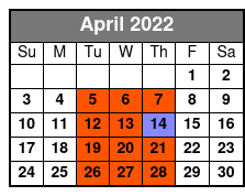 Gullah Geechee Tour April Schedule