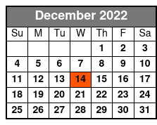 Hopsewee Ghost Tour December Schedule