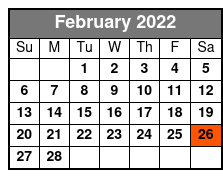 Hopsewee Plantation February Schedule