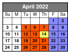 Hopsewee Plantation April Schedule
