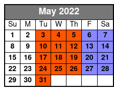 Hopsewee Plantation May Schedule
