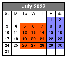 Hopsewee Plantation July Schedule