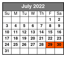 Hopsewee Plantation July Schedule