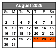 Full Moon Ghost Story Cruise August Schedule