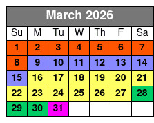 Myrtle Beach Sunset Cruise March Schedule