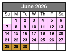 Myrtle Beach Sunset Cruise June Schedule