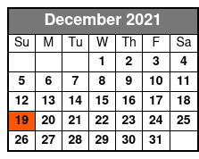 Elvis Gospel December Schedule