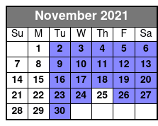 The Barefoot Queen Myrtle Beach Sightseeing Cruise November Schedule