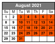 The Barefoot Queen Myrtle Beach Sunset Cruise August Schedule