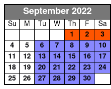 The Barefoot Queen Myrtle Beach Lunch Cruise (Meal Included) September Schedule