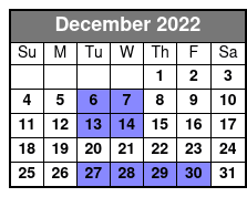The Barefoot Queen Myrtle Beach Lunch Cruise (Meal Included) December Schedule