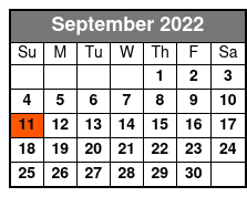 Sunday Gospel Brunch September Schedule