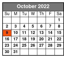 Sunday Gospel Brunch October Schedule