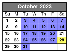 The Barefoot Queen Myrtle Beach Lunch Cruise (Meal Included) October Schedule
