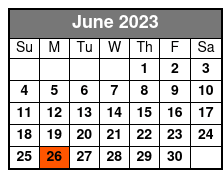 Summer Dinner and Fireworks Cruise (Dinner Included) June Schedule