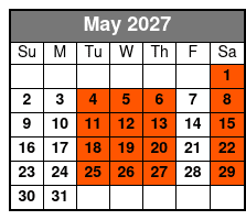The Barefoot Queen Myrtle Beach Lunch Cruise (Lunch Included) May Schedule
