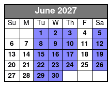 The Barefoot Queen Myrtle Beach Lunch Cruise (Lunch Included) June Schedule