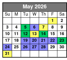 Saltwater Marsh Eco Excursion May Schedule