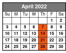Myrtle Beach Area Ghosts, Pirates and Historic Families Trolley Tour April Schedule