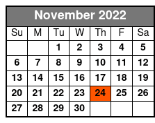 Myrtle Beach Area Ghosts, Pirates and Historic Families Trolley Tour November Schedule