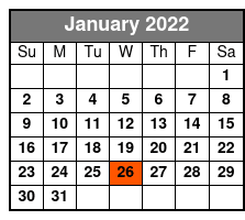 Early Myrtle Beach and The War Years Trolley Tour January Schedule