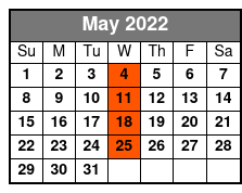 Early Myrtle Beach and The War Years Trolley Tour May Schedule