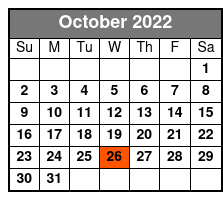 Early Myrtle Beach and The War Years Trolley Tour October Schedule