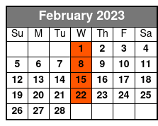 Early Myrtle Beach and The War Years Trolley Tour February Schedule