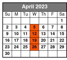 Early Myrtle Beach and The War Years Trolley Tour April Schedule