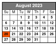 The Edwards Twins Master Impersonators August Schedule