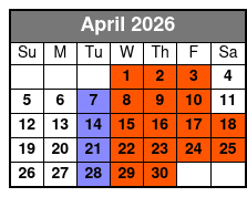 Greg Rowles' Music & Memories Variety Show April Schedule