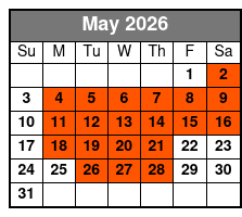 Greg Rowles' Music & Memories Variety Show May Schedule