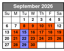 Greg Rowles' Music & Memories Variety Show September Schedule