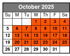 Greg Rowles' Music & Memories Variety Show October Schedule