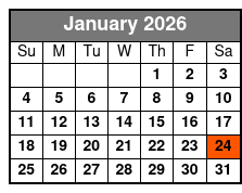 The Beach Boys Live in Myrtle Beach January Schedule