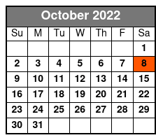 Herb Reed's Platters, Clyde McPhatter's Drifters, & The Coasters October Schedule